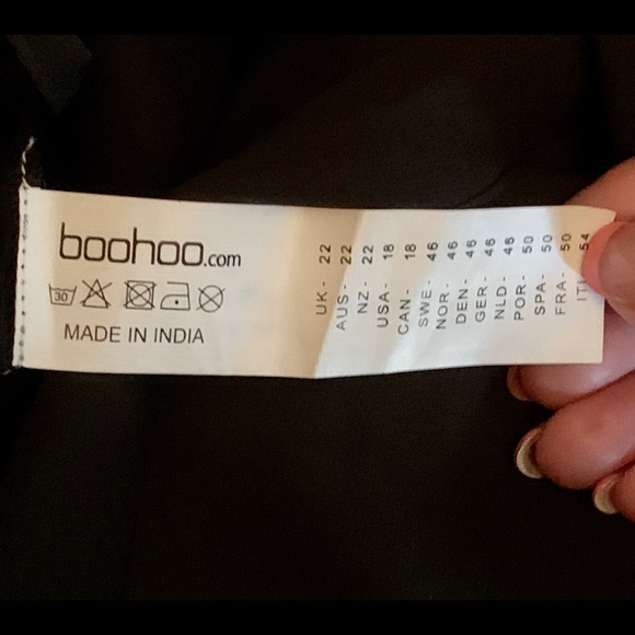 Black swim cover pants (sz 18) - Picture 5 of 6